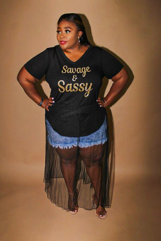 Savage & Sassy Tshirts