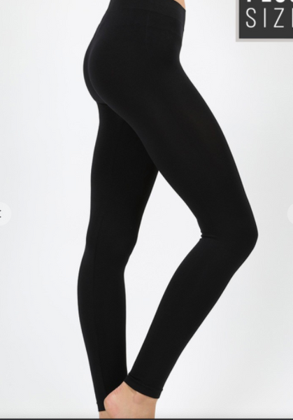 SEAMLESS CLASSIC LEGGINGS – Sassy Kurves Boutique