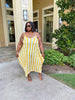 Yellow Becca Over Sized Maxi Dress